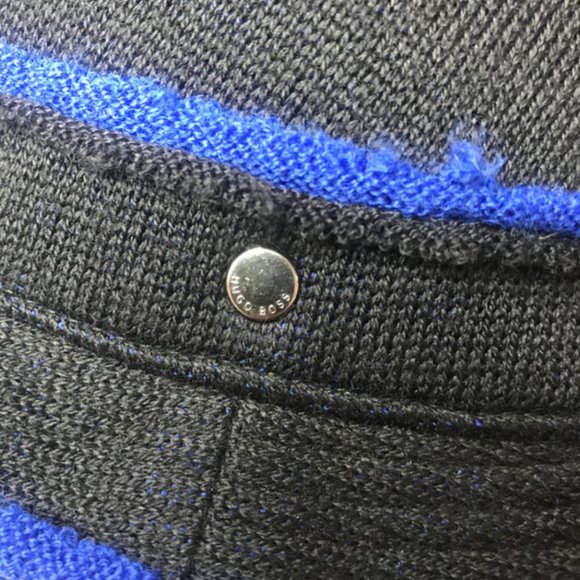 NWT Boss Hugo Boss Wool Pork Pie Logo Hat - Picture 4 of 9